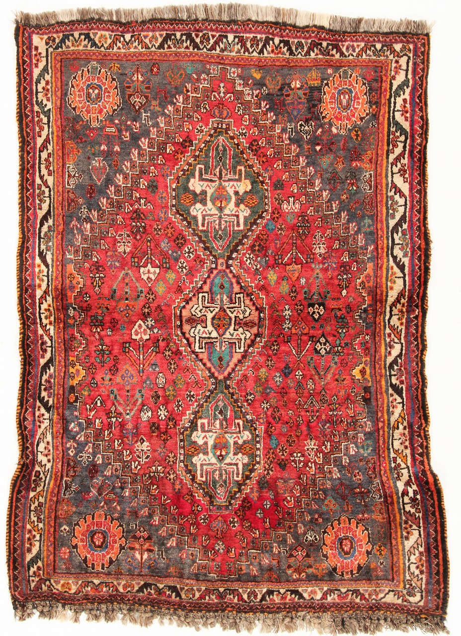 Persian Rug Ghashghai 160x112 160x112, Persian Rug Knotted by hand